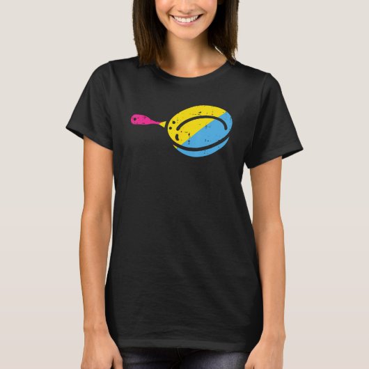 Pansexual Pan Pun  Pride Flag Lgbt Humor Men Women Tシャツ (正面)