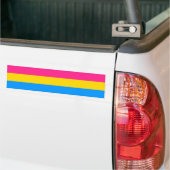 PANSEXUAL PRIDE.png バンパーステッカー (トラック上)