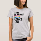 Pansexuality -これ鍋が見えるものがにあります- - LGB Tシャツ (正面)