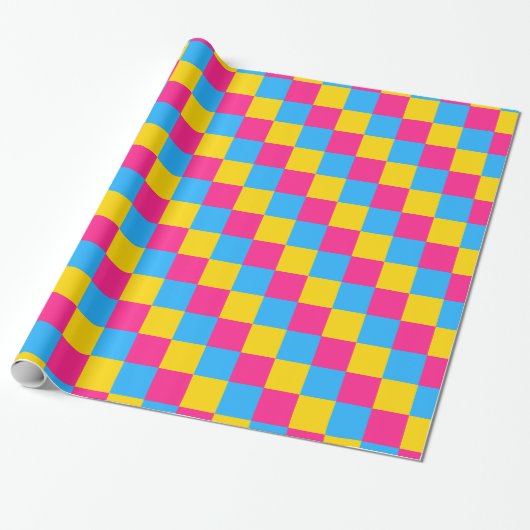 Pansexuality pride colors Wrapping Paper ラッピングペーパー (アンロールド)