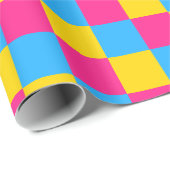 Pansexuality pride colors Wrapping Paper ラッピングペーパー (ロールコーナー)