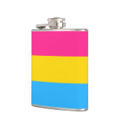 Pansexuality Pride flag フラスク (左)