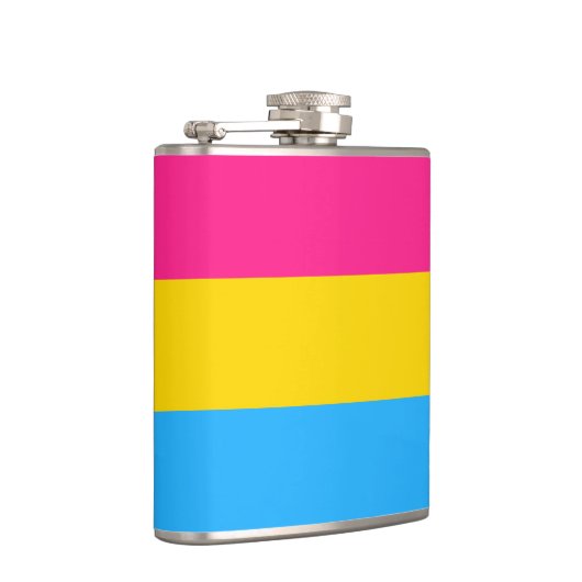 Pansexuality Pride flag フラスク (右)