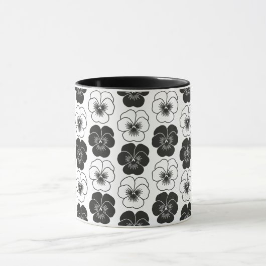 Pansies マグカップ (中央)