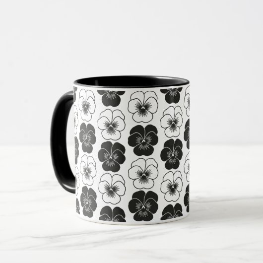 Pansies マグカップ (正面左)