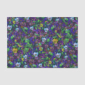 Pansies op 4 薄葉紙 (正面)