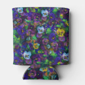 Pansies [purple edition] by Jason Street 缶クーラー (裏面)