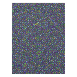 Pansies [purple] table cloth 52x70 cotton テーブルクロス