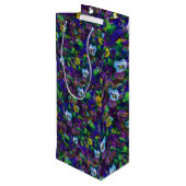 Pansies [purple] wine  ワインギフトバッグ (裏面アングル)