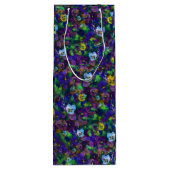 Pansies [purple] wine  ワインギフトバッグ (裏面)