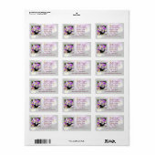 Pansyディスプレイ～ラベル番号3 ラベル (フルシート)