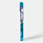 Pansyフローラアクアあなたの名前 Case-Mate iPhoneケース (裏面 / 左)