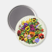 PANSY美しい~磁石 マグネット (正面/裏面)