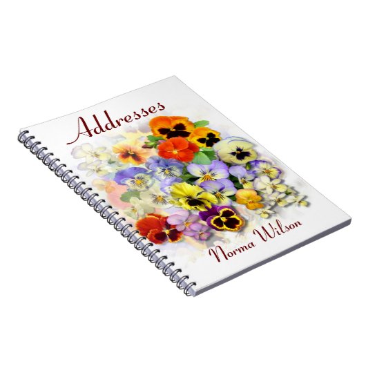 Pansy Address ノートブック (右側)