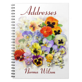 Pansy Address ノートブック