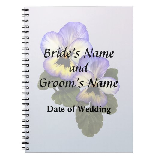 Pansy Duo結婚製品 ノートブック (正面)