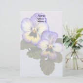 Pansy Duo結婚製品 便箋 (スタンド正面)
