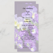 Pansy Family Reunion プログラム (正面/裏面)