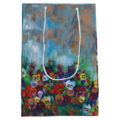 Pansy Gift Bag ミディアムペーパーバッグ (裏面)