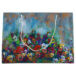 Pansy Gift Bag ラージペーパーバッグ