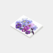 Pansy Isolated Violet自然Flower Violet Family ポストイット (アングル)