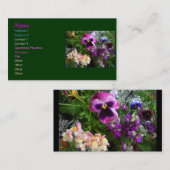 Pansy n' friends名刺 名刺 (正面/裏面)