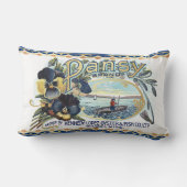 Pansy Oysters Lumbar Pillow ランバークッション (裏面)