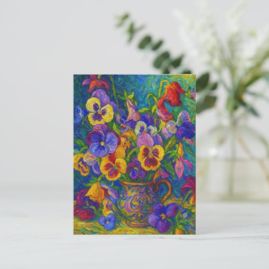 Pansy Postcard ポストカード (スタンド正面)