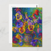 Pansy Postcard ポストカード (正面/裏面)