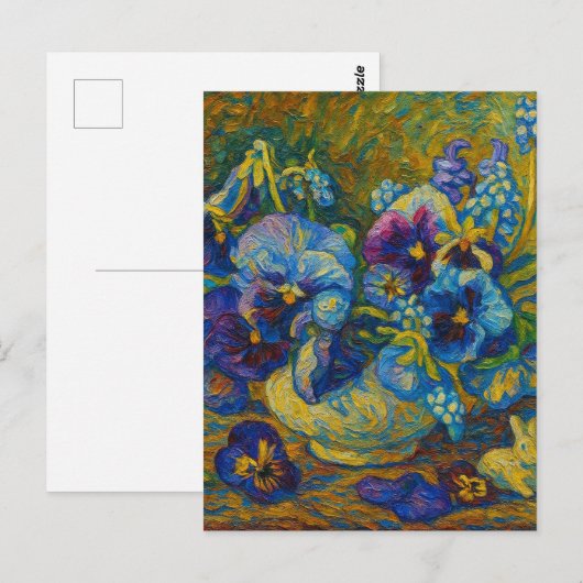 Pansy Postcard ポストカード (正面/裏面)