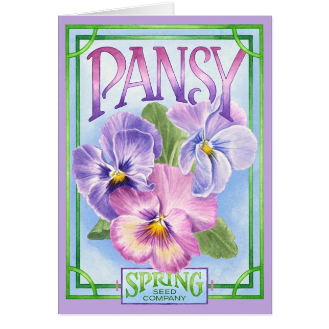 Pansy Seeds – カー空白のド (正面)