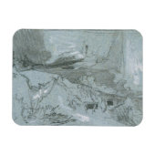 Pantalica, 'Views of Sicily （チョーク&ゴーアッシュ） マグネット (横)