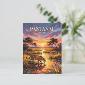 Pantanal Brazil ポストカード (スタンド正面)