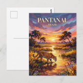 Pantanal Brazil ポストカード (正面/裏面)