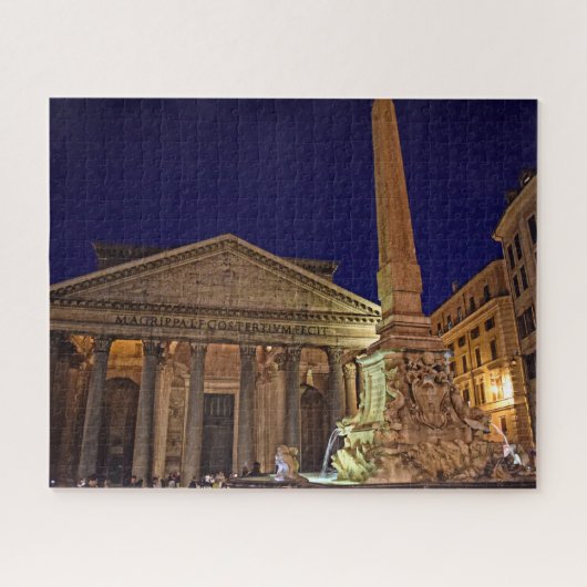 Pantheon by Night – ローマ,イタリア – 16x20 - 520個 ジグソーパズル (横)