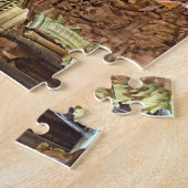 Pantheon by Night – ローマ，イタリア – 8x10 - 110個 ジグソーパズル (側面)