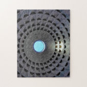 Pantheon dome indoors - Rome, Italy ジグソーパズル (縦)