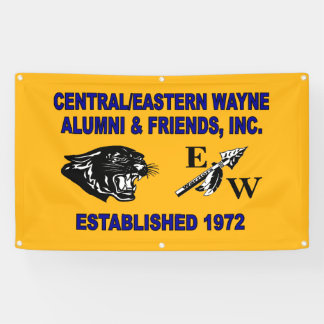 PantherとTrending EW金ゴールド 横断幕