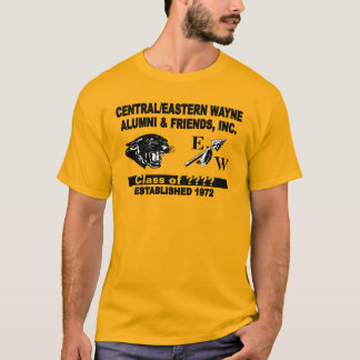 PantherとTrending EW金ゴールドTシャツ Tシャツ