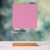 PantherムービーPink – 背澄ん景 アクリルサイン (ニュートラル)
