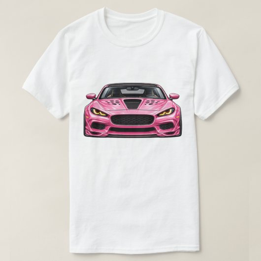 Panther Pink Performance Coupe — BV-TPP 正面図 Tシャツ (デザイン正面)