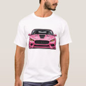 Panther Pink Performance Coupe — BV-TPP 正面図 Tシャツ (正面)
