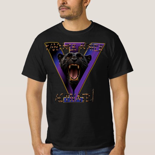Panther Power Activate Tシャツ (正面)