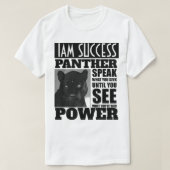 PANTHER POWER Tシャツ (デザイン正面)