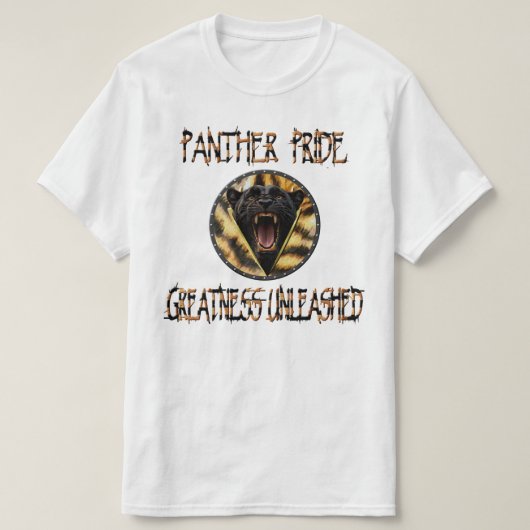 Panther Pride GU Tシャツ (デザイン正面)