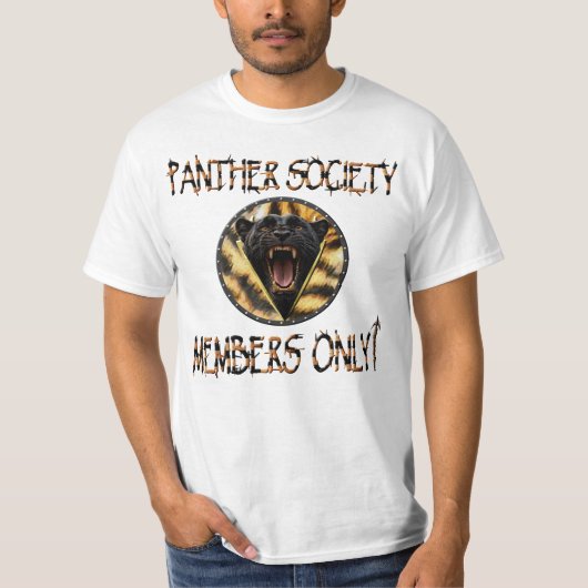 Panther Society MO Tシャツ (正面)