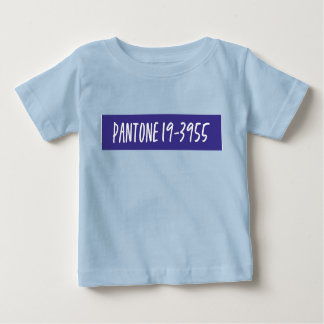 Pantone 19-3955 ベビーTシャツ