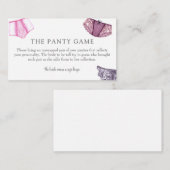 Pantyゲーム挿入カード エンクロージャーカード (正面/裏面)