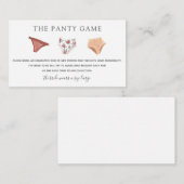 Pantyゲーム挿入カード エンクロージャーカード (正面/裏面)