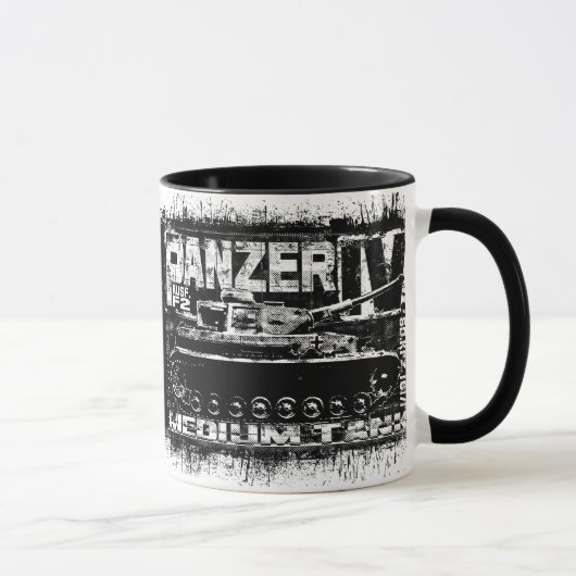 Panzer IVのマグ マグカップ (右)